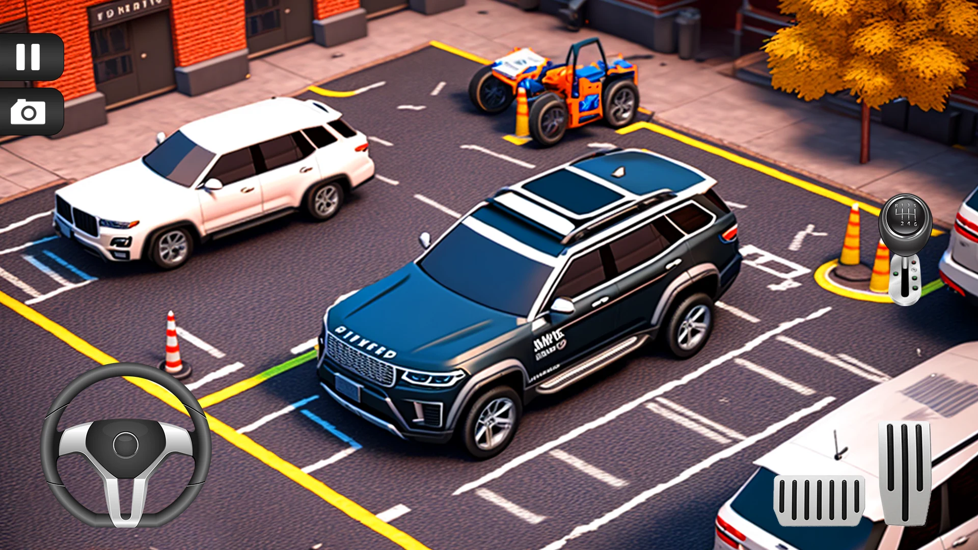Police Car Parking Academy 3D screenshot
