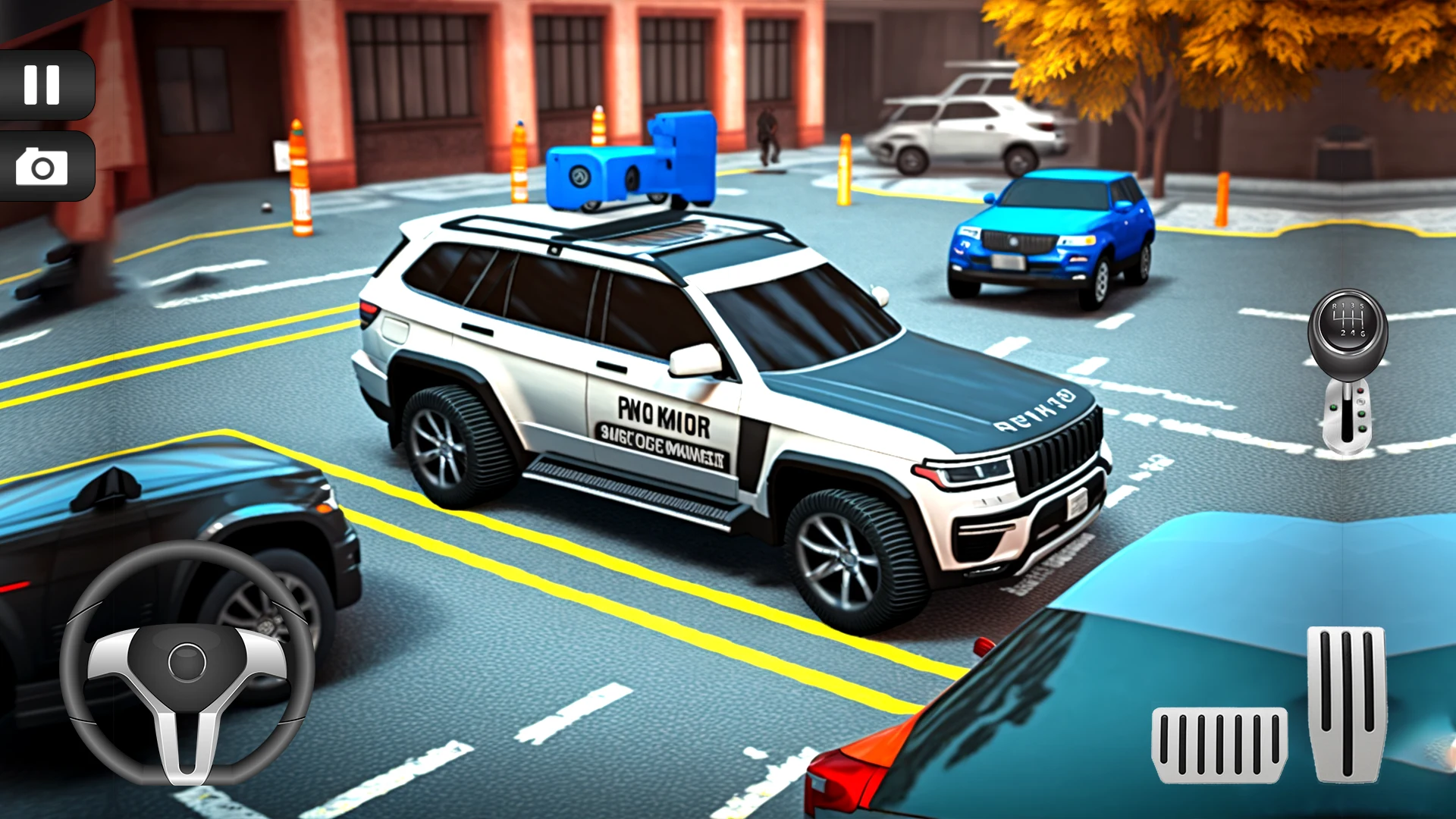 Police Car Parking Academy 3D screenshot