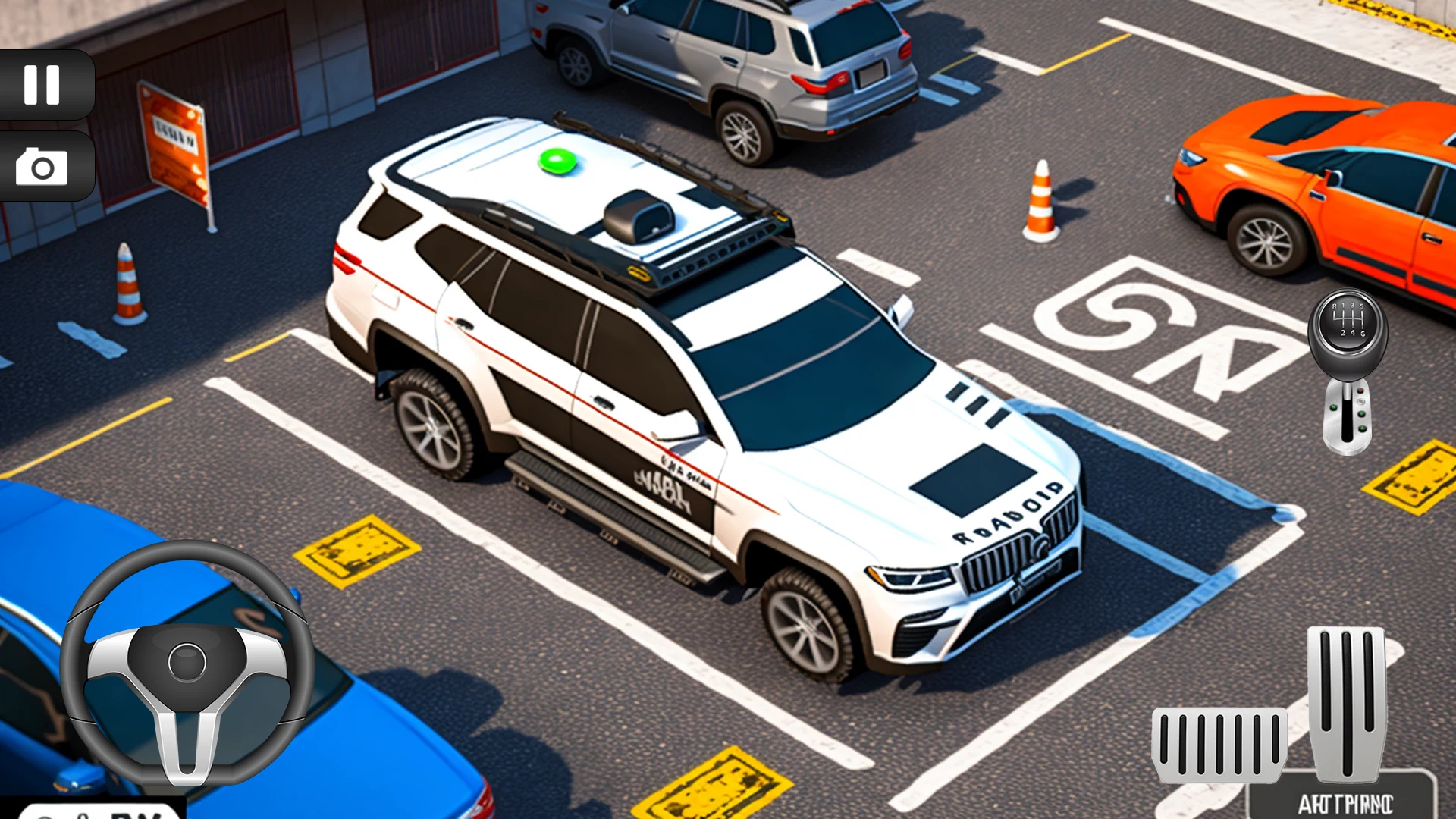 Police Car Parking Academy 3D screenshot