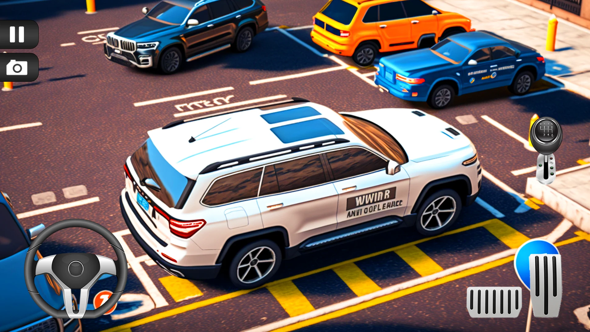 Police Car Parking Academy 3D screenshot