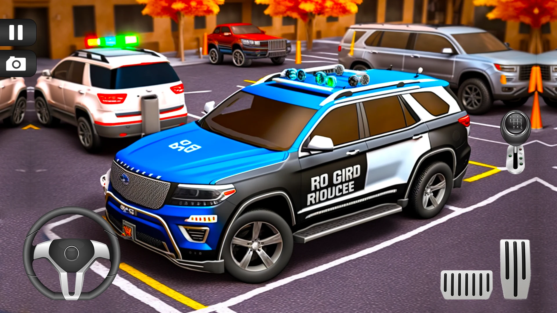 Police Car Parking Academy 3D screenshot